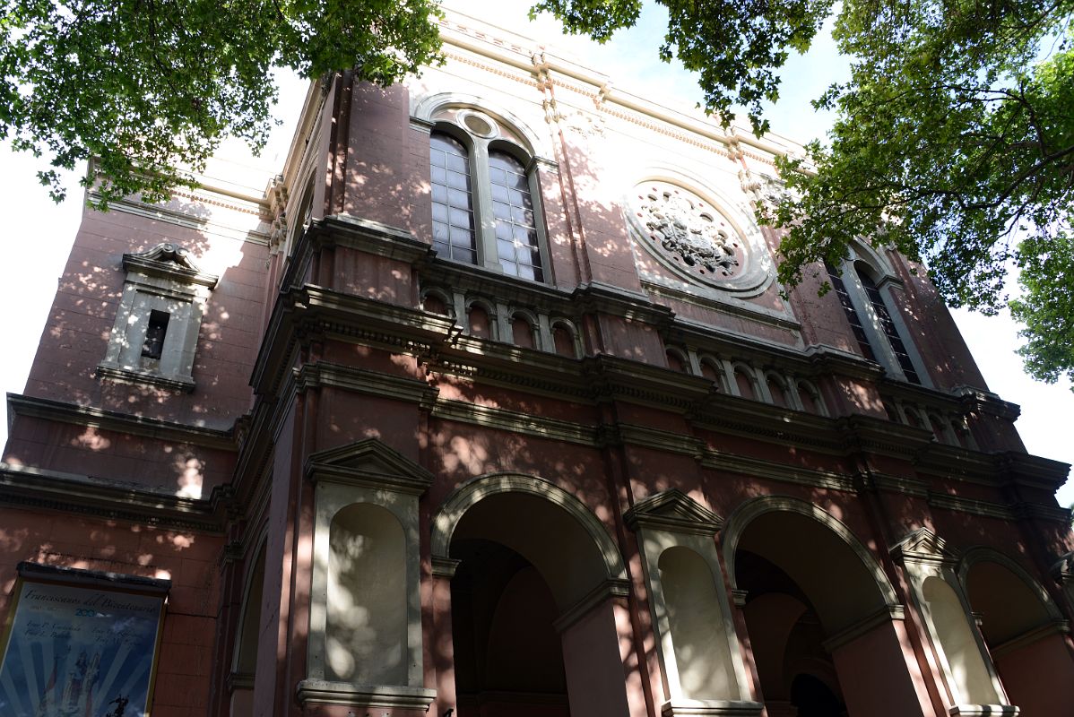 06-01 Iglesia de San Francisco Renaissance-style Pink Stucco Basilica Dating From 1875 In Mendoza